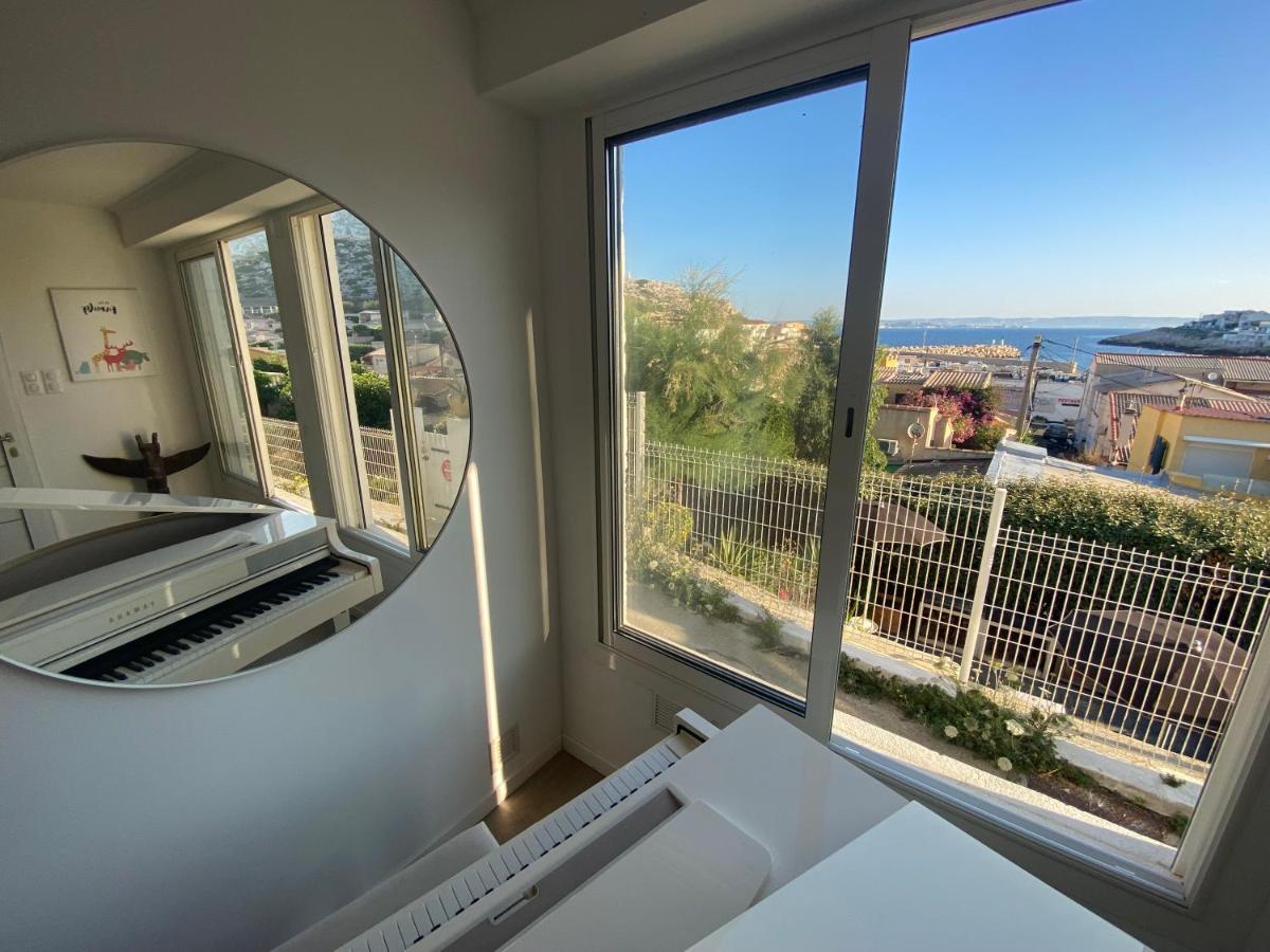La Flibuste des Goudes: Calanques Seaside Retreat with Gardens Villa Marseille Exterior photo